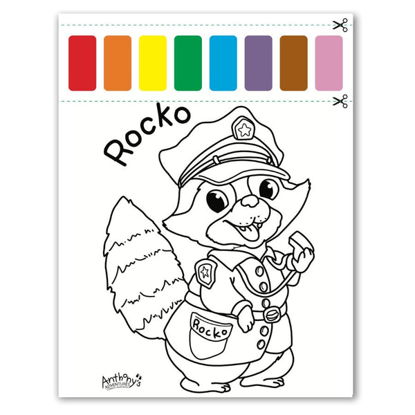 NEW IN 2024! Anthony's Paint with Water Activity Book