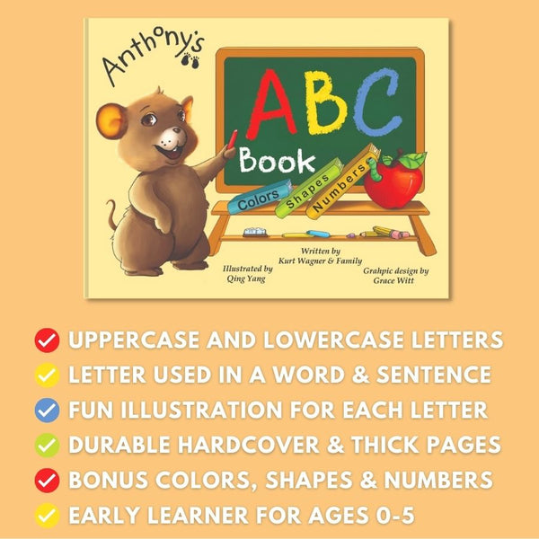 Anthony's ABC Book - Early Learner | Ages 0-5