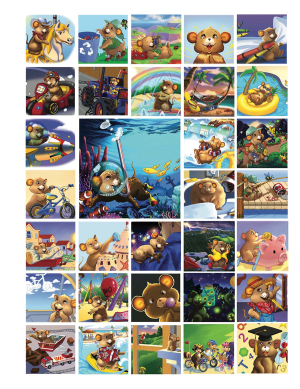 Anthony's Coloring & Activity Book - with BONUS STICKERS!