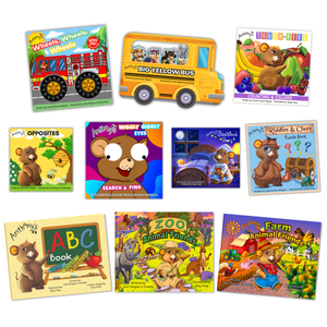 10 Book Bundle - Board Books + Early Learner Hardcovers | SAVE OVER $60! | Ages 0-8
