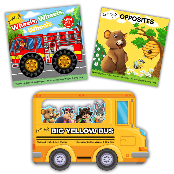 NEW RELEASES! Anthony's 2024 Board Books