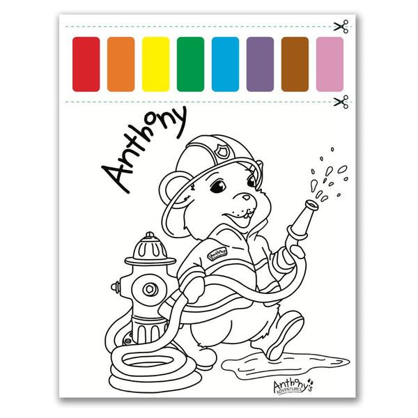 NEW IN 2024! Anthony's Paint with Water Activity Book