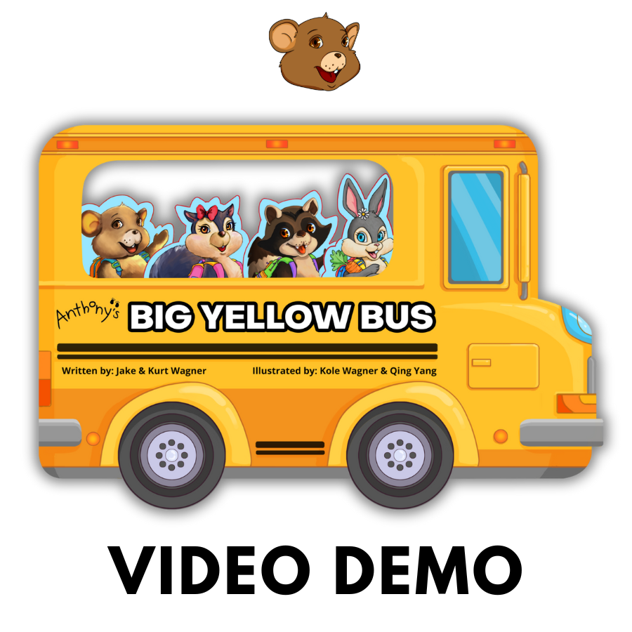 Anthony's Big Yellow Bus Board Book Video Demo