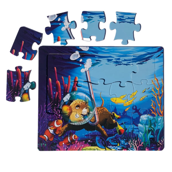 Anthony's Underwater Board Puzzle - 15 Pieces